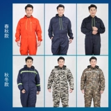 Хлопковый износостойкий комплект для работы подходит для мужчин и женщин, большой размер