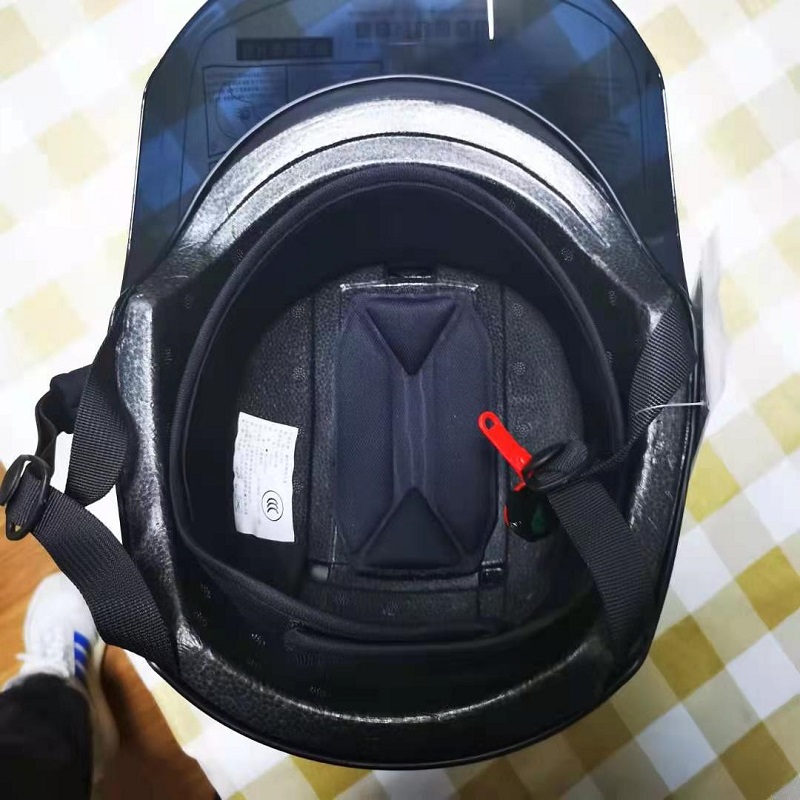野马327s电动车头盔YEMA安全帽电瓶摩托半盔3C认证轻便男女夏盔-图2