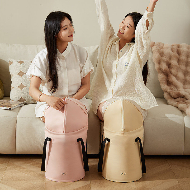 初心折叠泡脚桶过小腿熏蒸桶家用泡脚袋恒温过膝高深桶养生足浴盆,淘宝优惠券,粉丝福利购,淘宝优惠卷