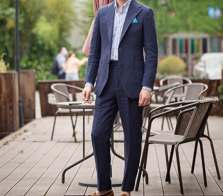 秋季男士薄款亚麻西服复古那不勒斯意式修身西装外套休闲纯色上衣,淘宝优惠券,粉丝福利购,淘宝优惠卷