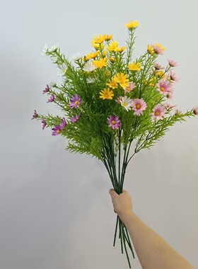 小雏菊仿真花束假花插花摆设装饰