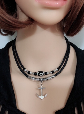 多层项链女士个性民族风可调节