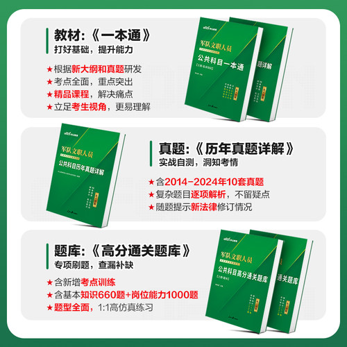新大纲军队文职人员招聘考试用书中公2027年部队文职人员招考资料教材真题公共专业科目课管理学护理会计数学123+化学物理法学医学 - 图0