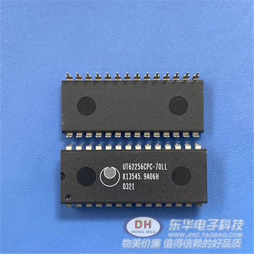 UT62256CPC-70LL HM62256CC-70LL 直插DIP28 原装进口存储器芯片 - 图1