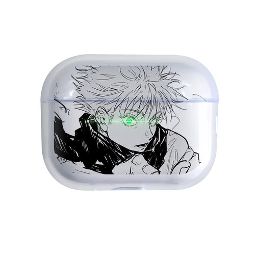 azeyao工作室五条悟对灯适用苹果Airpodspro3代软壳保护套二代对灯AirPods4耳机套Pro2四代五代 - 图3
