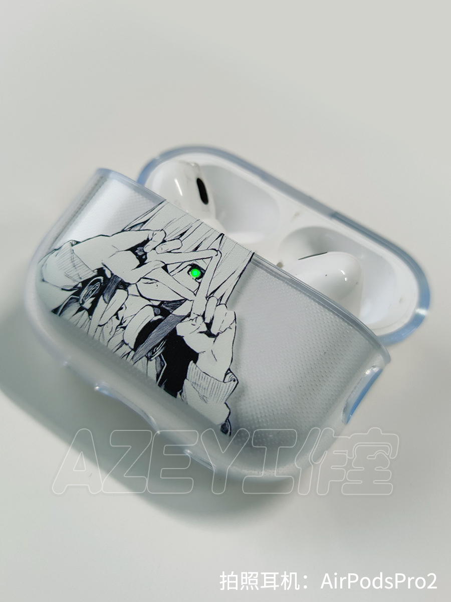 azeyao工作室动漫三玖对灯适用苹果Airpods2pro3代无线耳机软壳保护套二代透明对灯耳机套Pro2四代五等分花甲