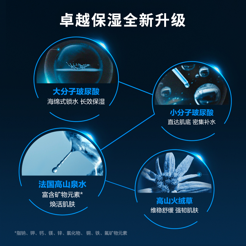 瑞驰化妆品专营店欧莱雅男士水能保湿滋润乳补水保湿面霜不油腻擦脸油润肤乳1