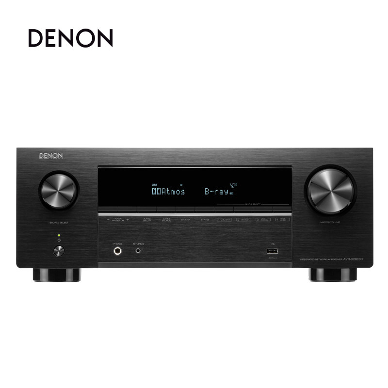 Denon/天龙功放机AVR-X2800H 7.2声道 8K AV环绕接收机家用蓝牙 - 图0