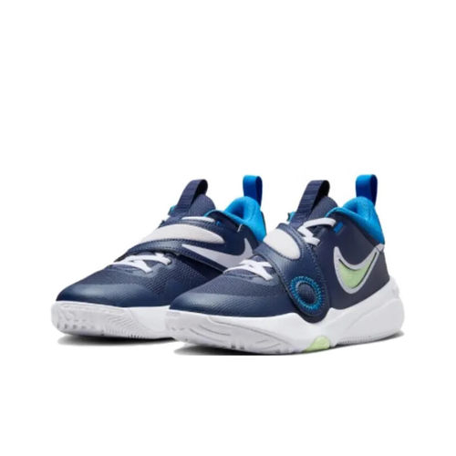 NIKE/耐克大童TEAM HUSTLE D11新款轻便缓震运动休闲鞋DV8996-401 - 图1