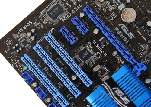 Asus/华硕 P8H61 PLUS H61主板1155针大板台式机上E3 1230V2 - 图1
