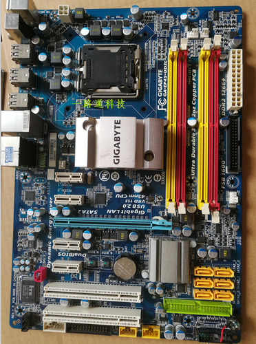 二手拆机技嘉GA-EP45-UD3L/ DS3L/UD3R 775针 P45 DDR2台式机主板 - 图1