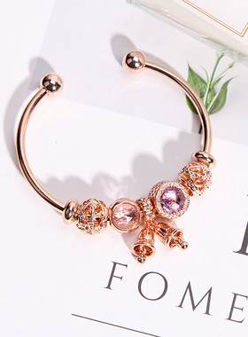 潘家风格开口女风铃手链