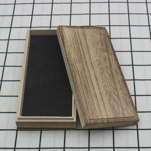 Прямоугольная деревянная коробка, коробка для хранения из натурального дерева, ювелирное украшение, ретро браслет, квадратные маленькие четки из круглых бусин