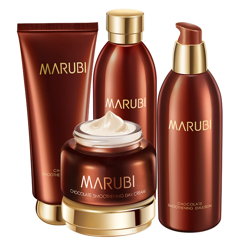 四件套丸美巧克力丝滑套装适合抗皱 丸美七柯面部护理套装