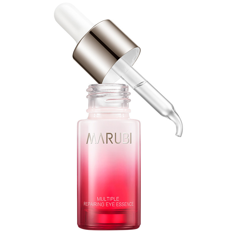 丸美眼部多元修护精华素鱼尾纹眼霜 丸美七柯眼部精华