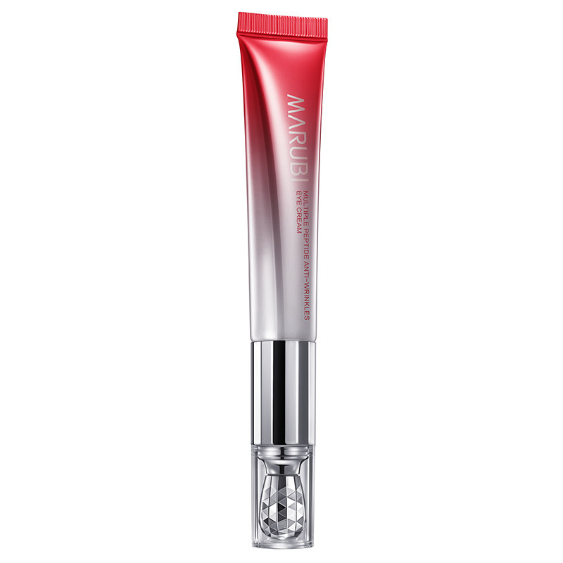 丸美小红笔眼霜抗皱淡化细纹按摩棒 丸美七柯眼霜