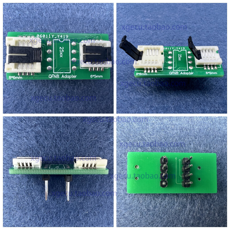 原裝QF N8WSON8 MLF8-DIP8二合一座适配器烧录座6*5和8*6芯片-图2