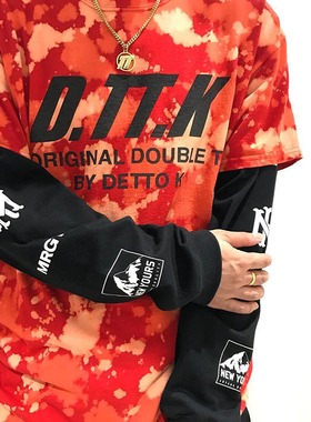 日本ins网红同款dttk嘻哈项链