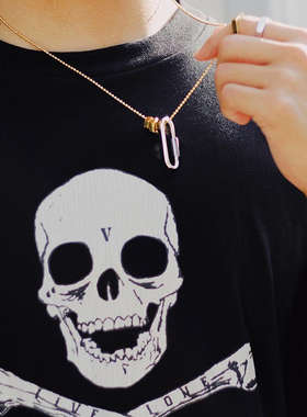 Sik-k同款sparking螺丝项链