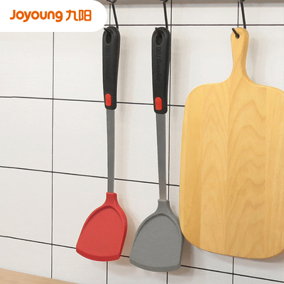 九阳硅胶铲子不粘锅专用铲耐高温炒菜铲子厨具炒勺家用硅胶锅铲