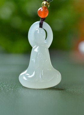 全新拍卖捡漏 包邮新疆和田玉青海料悟道吊坠挂件男女款玉石玉佩