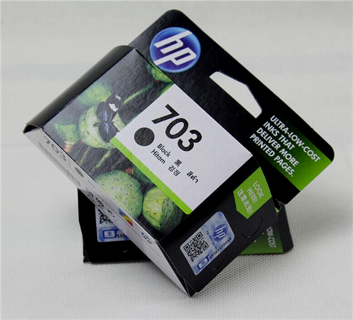 原装 惠普HP CD887AA 703 黑色 彩色墨盒 (K109a K209a D730) - 图1