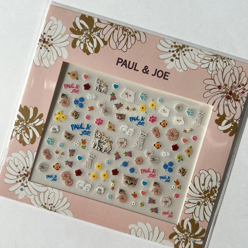5.1发售日本PAUL&JOE指甲油美甲贴纸指甲垫指甲锉套装paul joe-图1