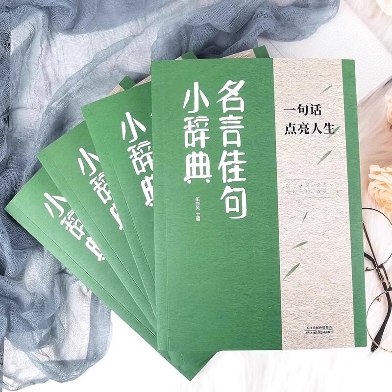 抖音同款】名言佳句小辞典正版 一句话点亮人生感悟书籍 小学初高中名句名人名言书经典语录小词典优美句子积累好词好句好段大全