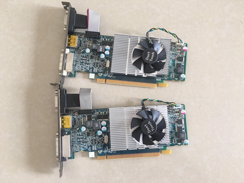 原装AMD HD6570 HD7570 1GB DDR3小机箱刀卡全高半高电脑显卡 - 图3