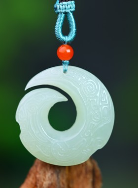 玉阅珠宝和田玉时来运转项坠