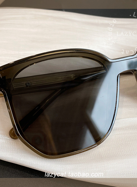 大方形太阳镜潮板材眼镜女韩版尼龙曲面黑色墨镜女大脸显瘦防强光