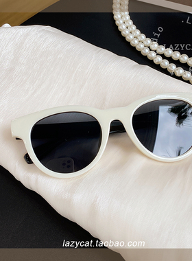 明星同款近视墨镜女潮椭圆形小脸