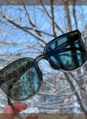 可折叠UV防晒超轻气垫偏光墨镜