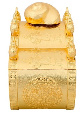 李居明吉祥物常圆满大财箱