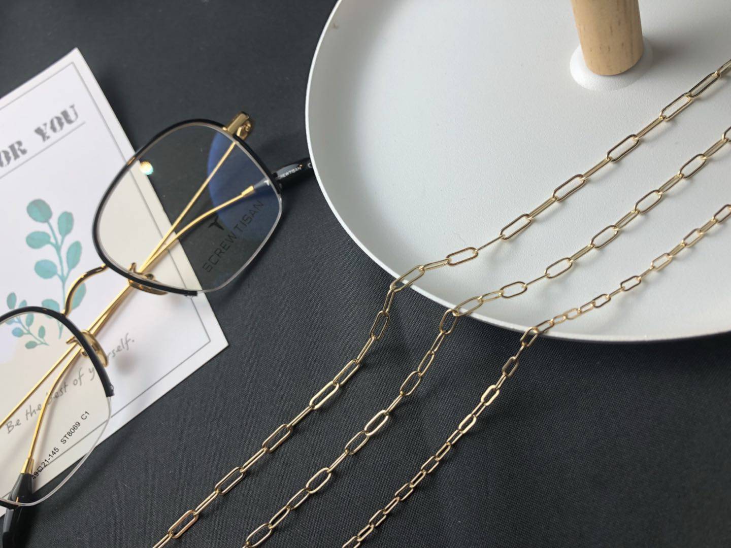 HMBVS小直径合金可当项链女士复古简约眼镜链 金属防滑眼镜绳,淘宝优惠券,粉丝福利购,淘宝优惠卷
