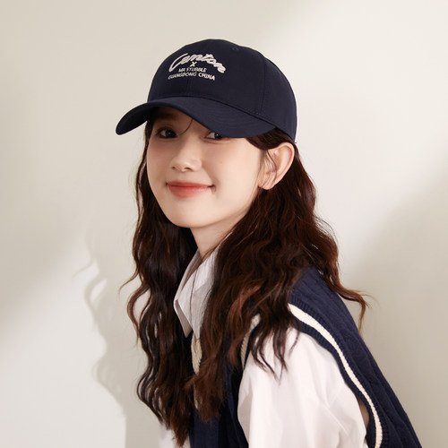 大头大脸可戴棒球帽女生高品质好版型软顶鸭舌帽百搭显脸小帽子男 - 图2