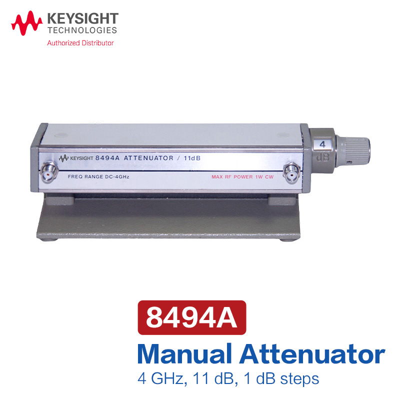 keysight手动衰减器8494A/8495B/8496A/8495D/11dB步进 - 图2