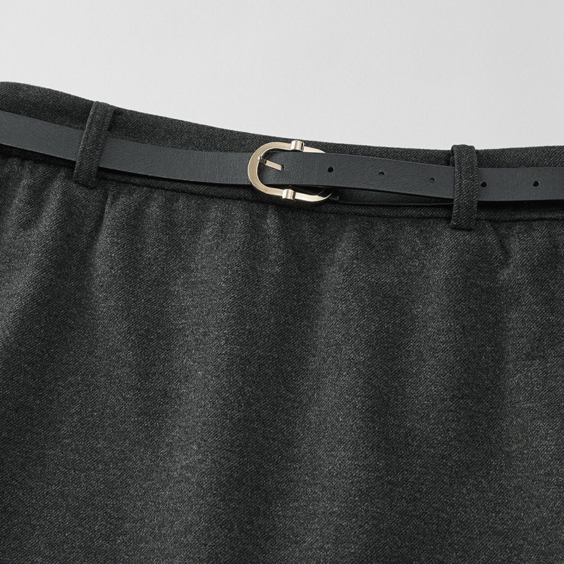 IEF/爱依服【大码女装】2025秋冬新款韩版成熟通勤气质上下套长裙 - 图2