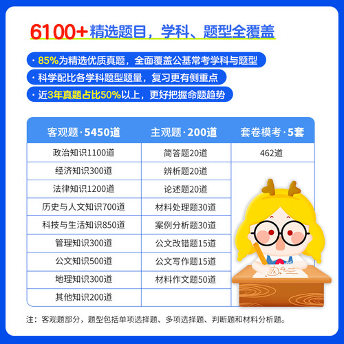 公基6000题中公2026年事业单位真题综合公共基础知识6000题刷题贵州湖北辽宁吉林河南安徽四川湖南湖北山西浙江四川河北编制题库 - 图2