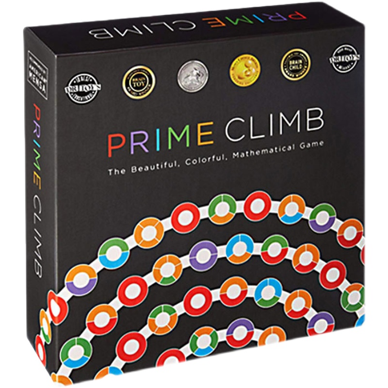 MathForLove美国数学跳棋桌游戏Prime Climb儿童加减混合运算玩具 - 图3