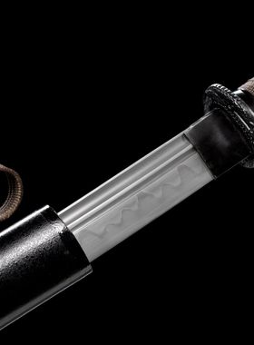 未开刃刀剑龙骨一体T10烧刃日式刀手工锻打小乌丸影视宝剑未开刃