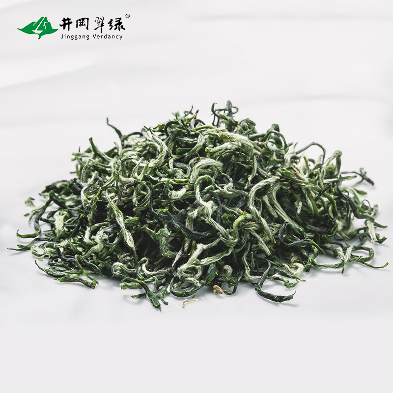 新茶茶叶明前茶毛峰绿茶高山日照云雾礼盒装江西 2020 井冈翠绿 新茶茶叶明前茶毛峰绿茶高山日照云雾礼盒装江西 2020 井冈翠绿