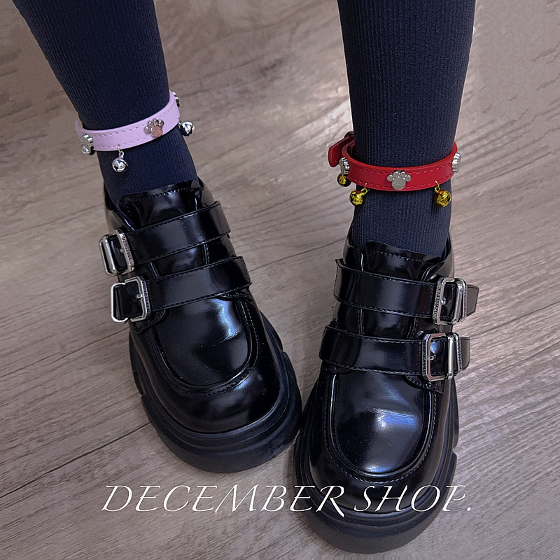 包邮可爱猫咪铃铛脚环脚链少女软妹铃铛脚环萝莉女脚绳宠物礼物 - 图1