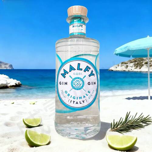 MALFY Gin 莫芬金酒 原味 粉红玫瑰 柠檬 血橙口味700ml 41度国行 - 图0