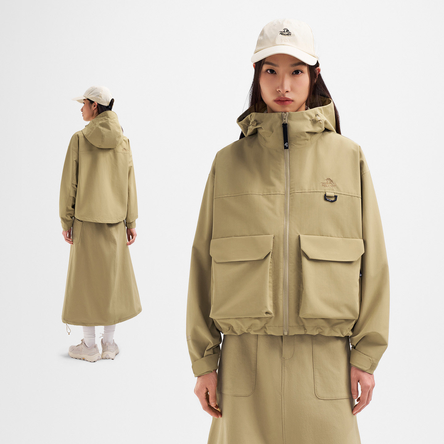 【山系】伯希和户外休闲衣女秋季短款工装外套CORDURA防风运动服,淘宝优惠券,粉丝福利购,淘宝优惠卷