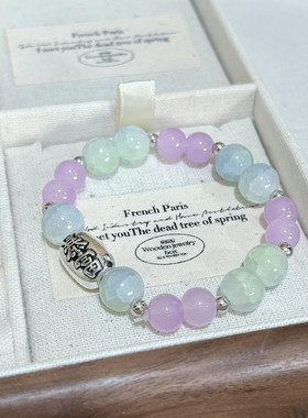 中式串珠暴富配件手串森系轻奢小众高级爆款高颜值款学生闺蜜