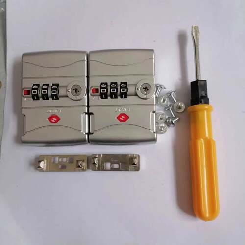 密码箱锁行李箱锁扣配件通用密码锁拉杆箱密码锁皮箱旅行箱密码锁 - 图0