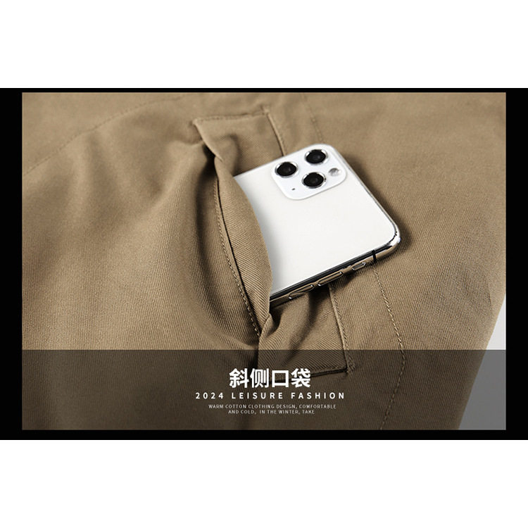 JEEP SPIRIT羊羔绒外套男士秋冬季新款多口袋加厚纯棉飞行员夹克,淘宝优惠券,粉丝福利购,淘宝优惠卷