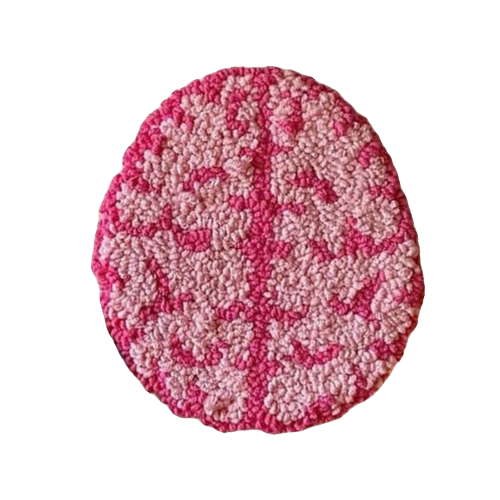 戳戳绣手工DIY杯垫手工冰箱贴材料包送好友创意礼物 punch needle - 图3