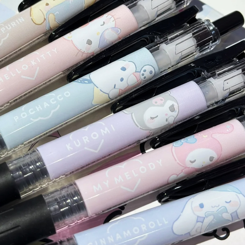 日本zrbra斑马牌限定中性笔三丽鸥联名款签字笔黑色0.5mm凯蒂猫库洛米美乐蒂帕恰狗玉桂狗水笔 - 图2